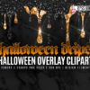 Halloween Glitter Drip