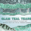 Glitter Teal Ripped Edges - Image 3