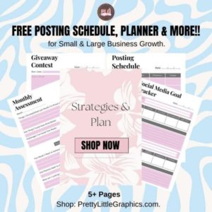 DIY Strategic Marketing and Scheduling Planners