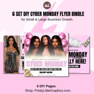 6 Cyber Monday DIY Flyer Bundle