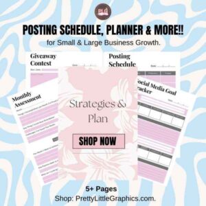 DIY Strategic Marketing and Scheduling Planner