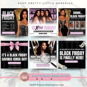 DIY Black Friday Flyer Bundle