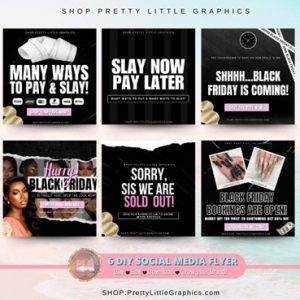 Black Friday DIY Flyer Bundle