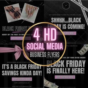 DIY Black Friday Flyer Bundle