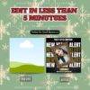 DIY New Years Sales Alert Flyer - Image 2