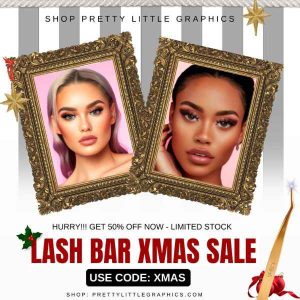DIY Xmas Lash Sale Flyer
