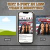 DIY Independence Braids Flyer for social media