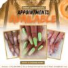 DIY Summer Nails Appointment Flyer
