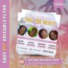 Etsy DIY Summer Makeup Price List Flyer