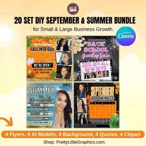 20 September DIY Flyer Bundle